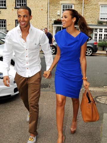 Harry Styles and The Saturdays leave Oxfordshire hotel after Rochelle Wiseman's wedding to JLS star Marvin Humes