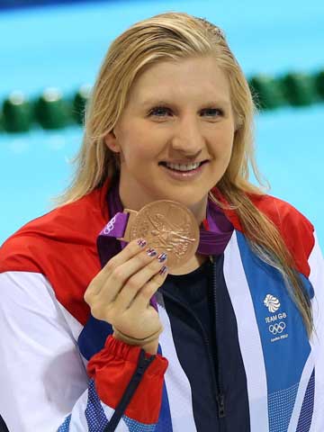 London 2012: Who wants to know about Olympic star Rebecca Adlington's winning nails?