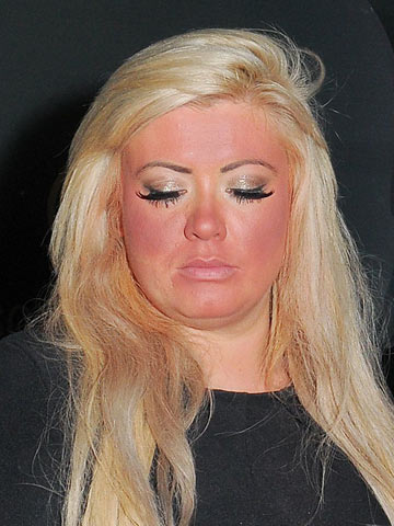 Oops! TOWIE's Gemma Collins goes blusher bonkers