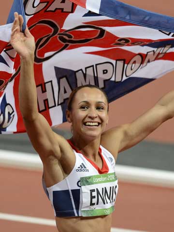 Olympic golden girl Jessica Ennis: I want to look nice for myself so that I feel confident