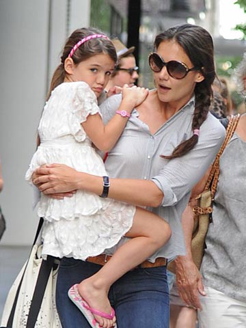 Suri Cruise visits New York museum with Katie Holmes after trip to Disneyland with dad Tom Cruise