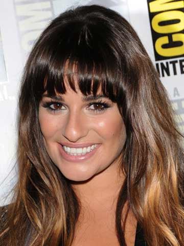 Glee star Lea Michele's tan-on-tan tones