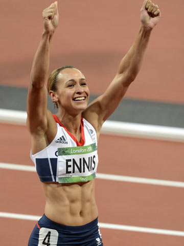 Who doesn't want Jessica Ennis's abs?