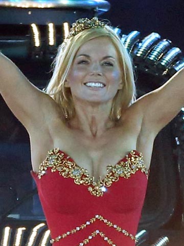 Geri Halliwell's Olympic bronze make-up secrets