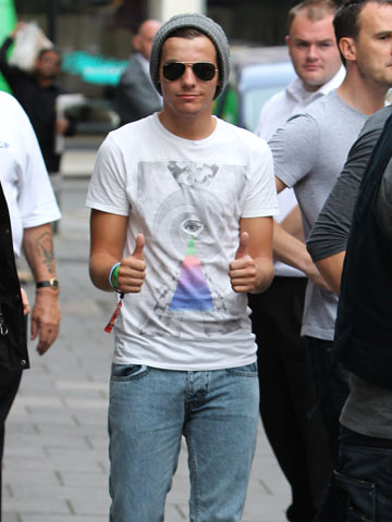 One Direction dress down for interview at Radio 1 in London