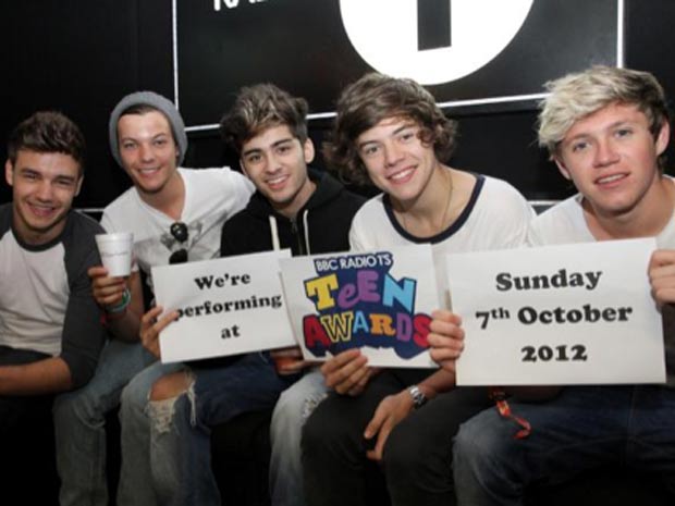 One Direction dress down for interview at Radio 1 in London