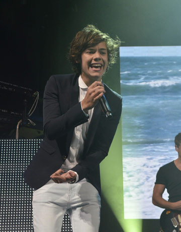 Another cougar! Harry Styles 'smitten' with Natalie Imbruglia after meeting her at James Corden's wedding