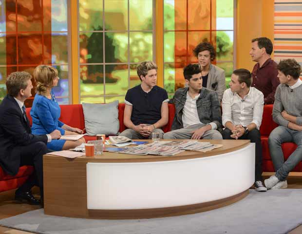 One Direction are grilled on ITV's Daybreak (Click to enlarge) One Direction | Daybreak | Pictures | Photos | New | Celebrity News