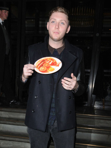 X Factor finalist James Arthur's ex-girlfriend Lucie Poole supporting her 'main man' after panic attack