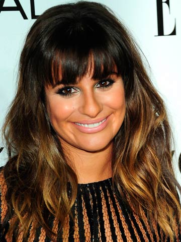 Get Lea Michele's dip-dyed hair look at home