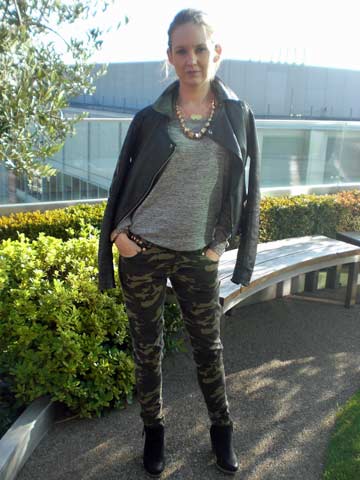 Friday Fashion Celebrity Match: How to do camouflage like Cheryl Cole
