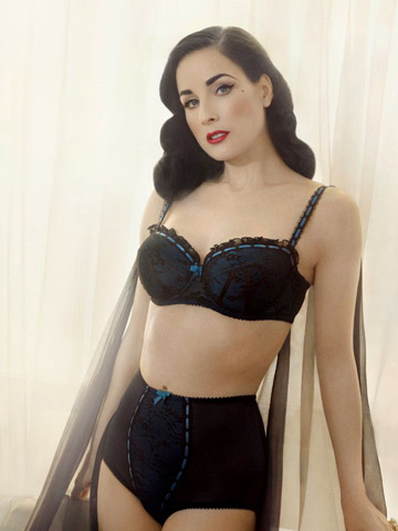 Dita Von Teese launches new sexy vintage-inspired lingerie collection for Debenhams