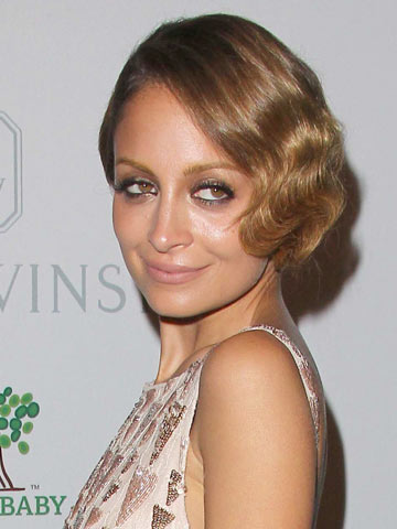 Nicole Richie's Marcel waves