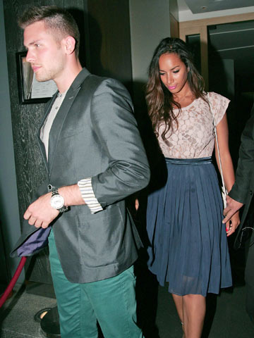 Leona Lewis ends Liam Payne romance rumours by holding hands with ex-boyfriend Dennis Jauch
