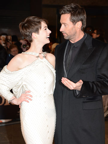 Anne Hathaway and Amanda Seyfried steal the show at the Les Miserables film premiere in London