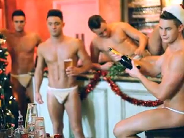 Geordie Shore boys get naked for Now