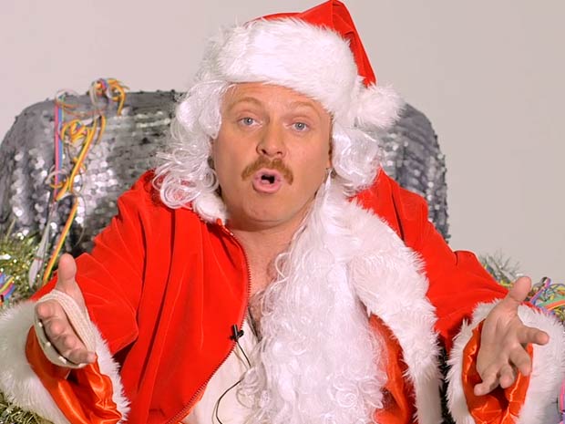 Celebrities sing Christmas carols to you 