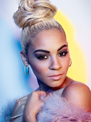 The X Factor's Jade Ellis gets a sexy high bun 