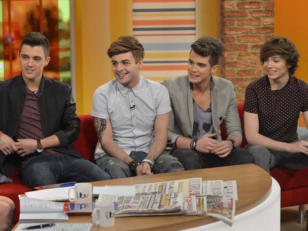X Factor band Union J discuss new single plans on Daybreak Twitter takeover