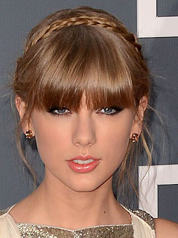 New celebrity hair at Grammys 2013 - up-dos, curls and colours