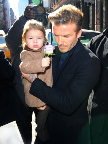 David Beckham and Harper Seven | New York | Pictures | Photos | new | Celebrity News 