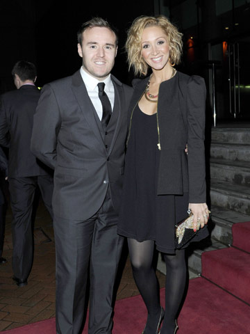 Pregnant Lucy-Jo Hudson: Alan Halsall always goes on about my sticky-out bum
