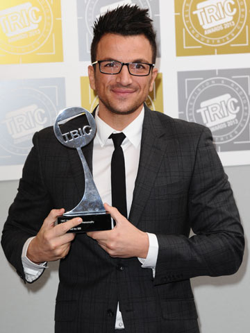 TOWIE stars join Peter Andre at the TRIC Awards in London