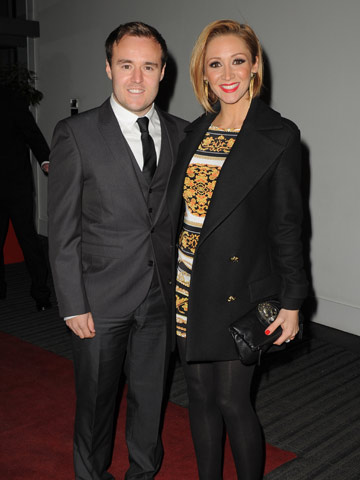 Lucy-Jo Hudson: Alan Halsall thought he'd have to strip naked to get in the birthing pool with me