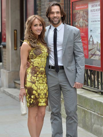 Samia Ghadie takes boyfriend Sylvain Longchambon to Coronation Street star Helen Worth's wedding