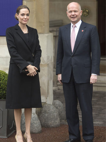 Angelina Jolie and William Hague | Celebrity Spy | Pictures | Photos | New | Celebrity News