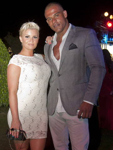 He might be a convicted criminal, but I think Kerry Katona has finally found the man of her dreams