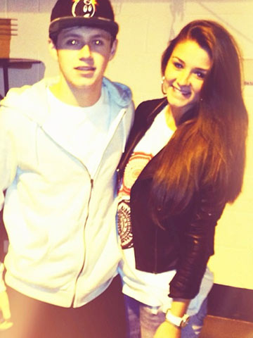 Niall Horan 'flirts' with Coronation Street's Brooke Vincent after meeting her at One Direction gig
