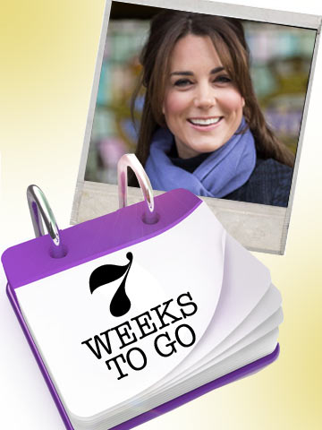 7 weeks to go! Why pregnant Kate Middleton must be dreading going to bed with Prince William right now