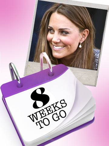 8 weeks to go! Pregnant Kate Middleton and Prince William need to pack their hospital bag!