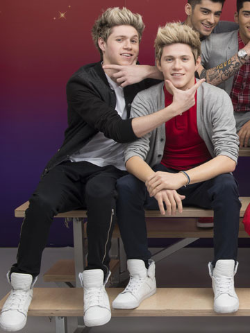 One Direction meet their hot new 1D waxworks at Madame Tussauds