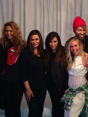 Cara Delevingne joins Kelly Brook and pregnant Kim Kardashian watching Beyonce Knowles