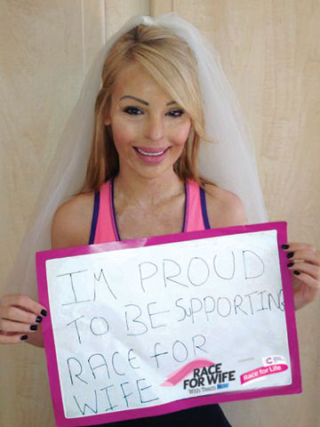 Join our Race For Wife team!