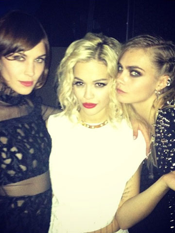 Alexa Chung, Rita Ora and Cara Delevigne | Pictures | Photos | New | Celebrity News