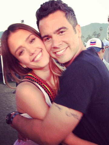 CUTE! Jessica Alba celebrates 5th wedding anniversary after making Cash Warren's hair 'turn grey'