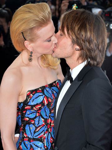 OMG! Why on earth did Nicole Kidman snog husband Keith Urban on Cannes Film Festival red carpet?