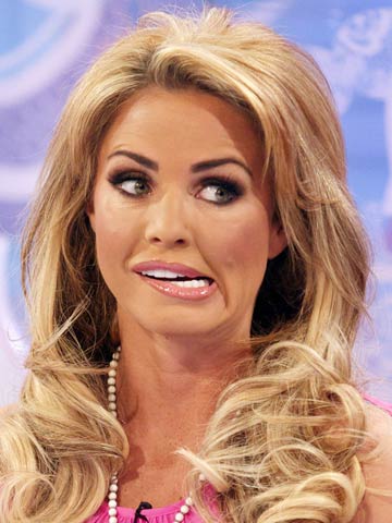 Jordan's 35 today! The changing face of model Katie Price