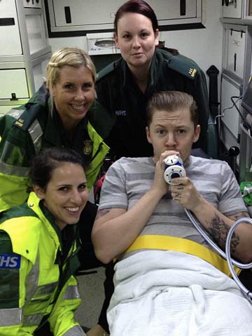 Millie Mackintosh wants to get a nurse's outfit to care for Professor Green after road accident shock