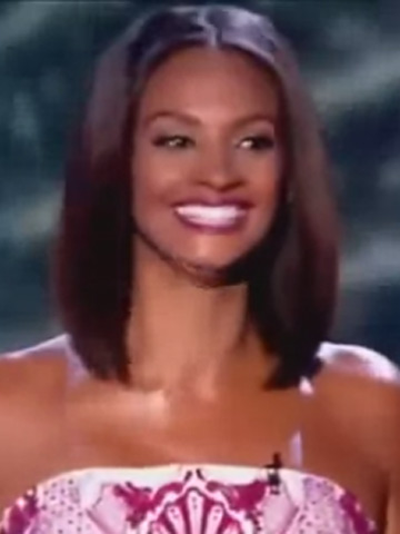Britain's Got Talent judge Alesha Dixon shows off her new blunt short bob style 