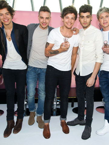 OMG! I've smelled One Direction - and their new fragrance Our Moment!