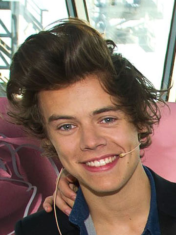 OMG! Is Hugh Laurie in Black Adder One Direction star Harry Styles' new hair icon?  