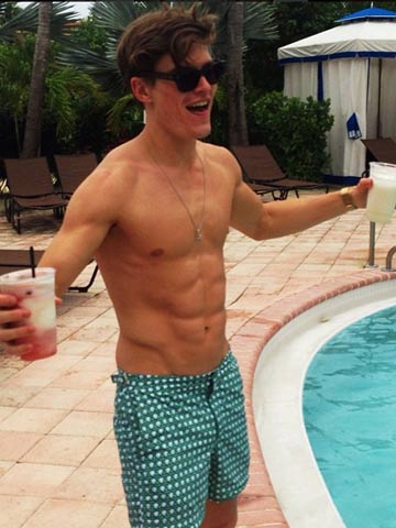 So, who's jealous of Pixie Lott? She flies sexy boyfriend Oliver Cheshire to Miami for his birthday