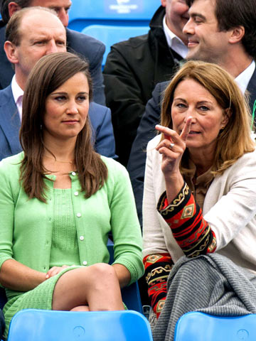 Pippa and Carole Middleton | Queen's Club 2013 | Pictures | Photos | New | Celebrity News