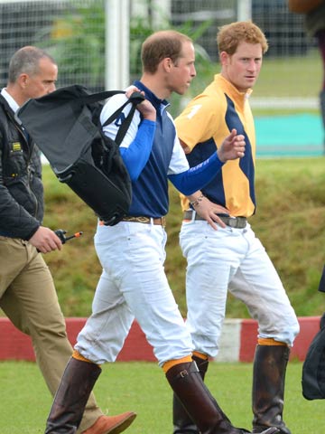 Prince William and Prince Harry | Beaufort Polo Club | Pictures | Photos | New | Celebrity News
