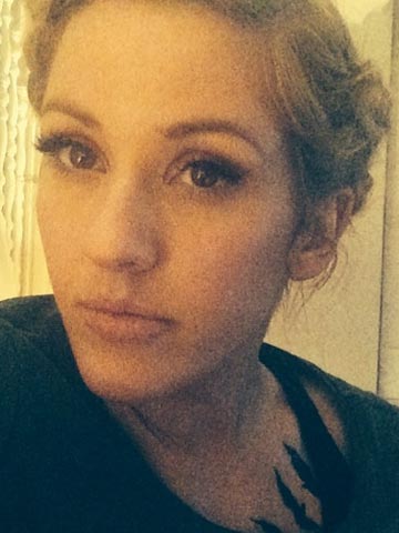 'Stunner' Ellie Goulding swaps messy blonde waves for pretty plaits in sexy Instagram selife 'Stunner' Ellie Goulding swaps messy blonde waves for pretty plaits in sexy Instagram selife
