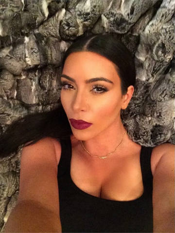 OMG! Kim Kardashian goes 'gothic' after flaunting VERY curvy bum in hot bikini flashback OMG! Kim Kardashian goes 'gothic' after flaunting VERY curvy bum in hot bikini flashback
